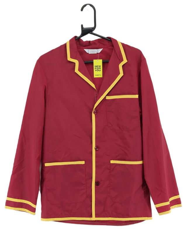 Vintage Alexandra Women's Jacket Chest: 38 in Red 100% Nylon