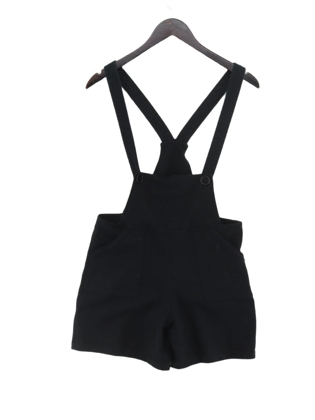 American Apparel Women's Playsuit M Black Cotton with Polyester