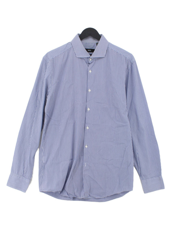 Hugo Boss Men's Shirt Chest: 42 in Blue 100% Other