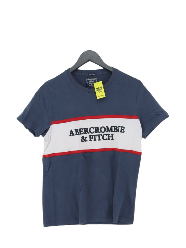 Abercrombie & Fitch Women's T-Shirt XS Blue 100% Other