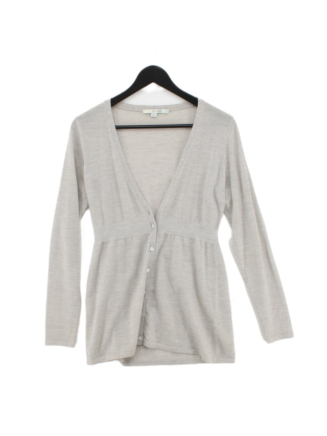 Boden Women's Cardigan UK 12 Grey 100% Wool
