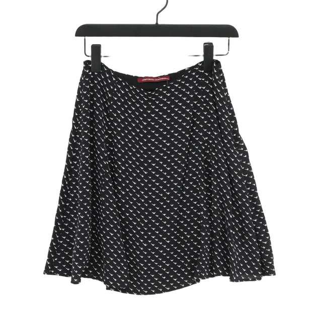 Comptoir Des Cotonniers Women's Mini Skirt XS Black 100% Viscose