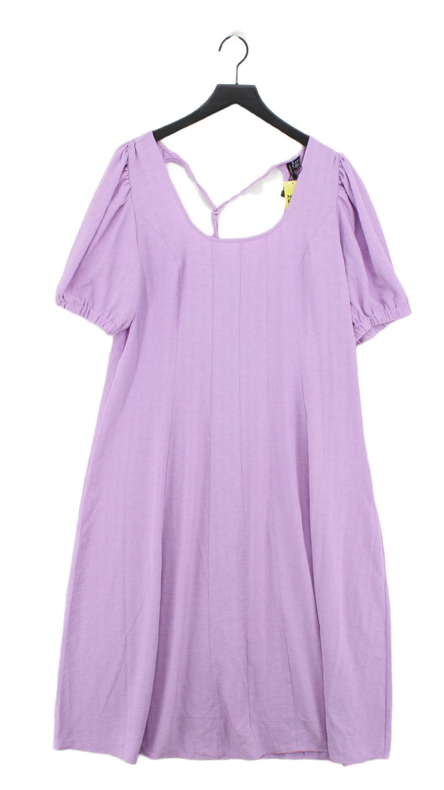 Vero Moda Women's Midi Dress XXL Purple Polyester with Other