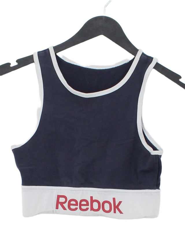 Reebok Women's T-Shirt S Blue 100% Other
