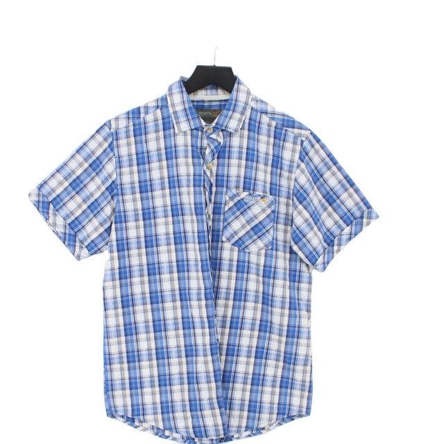 Regatta Men's Shirt L Blue Cotton with Other