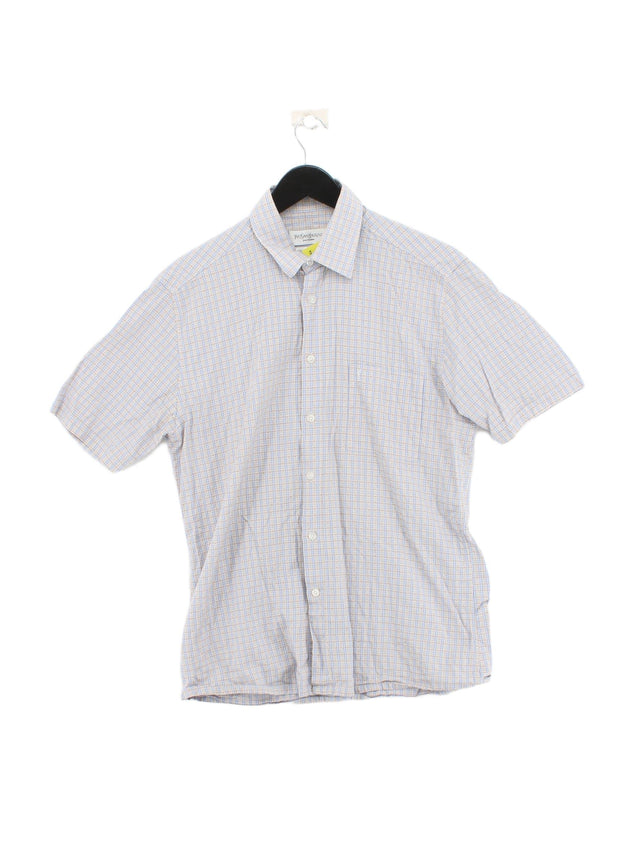 Yves Saint Laurent Men's Shirt M Multi 100% Cotton