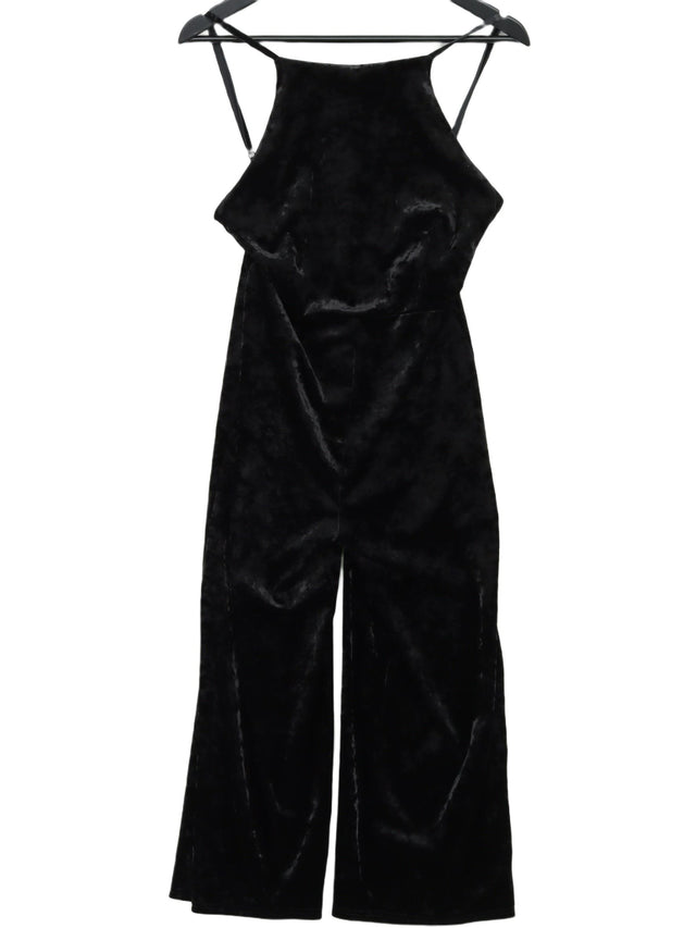 Pins And Needles Women's Jumpsuit S Black Polyester with Elastane