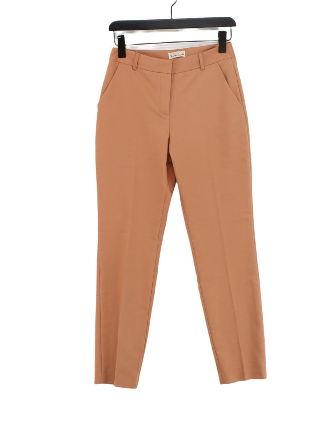 Phase Eight Women's Suit Trousers UK 8 Tan Elastane with Polyester