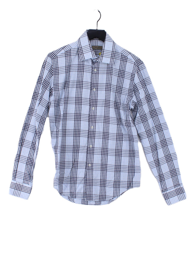 Zara Men's Shirt M Blue 100% Other