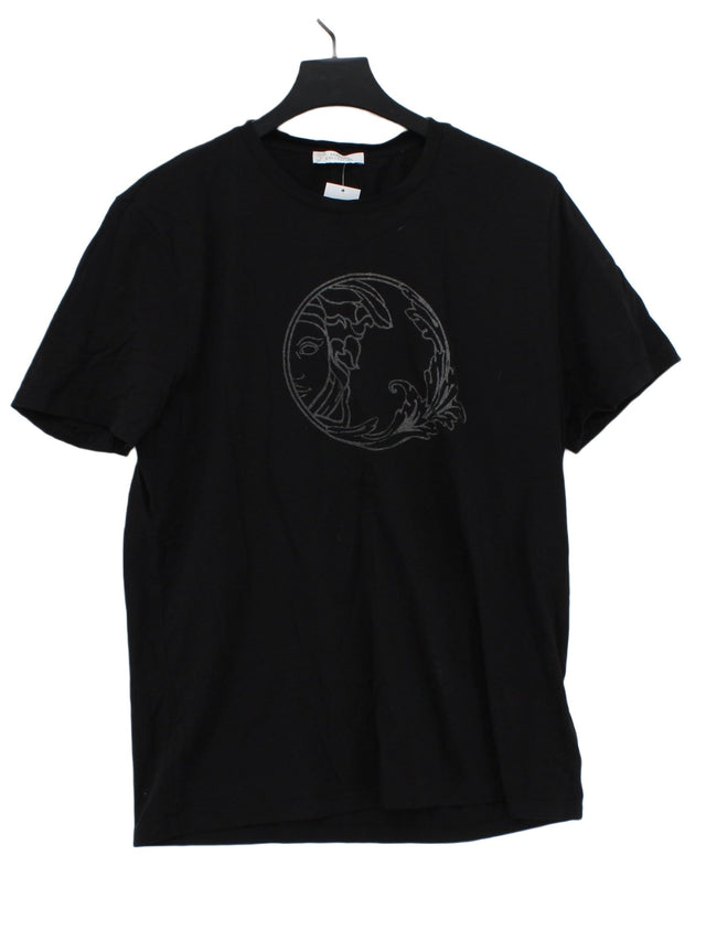 Versace Women's T-Shirt XXL Black 100% Cotton