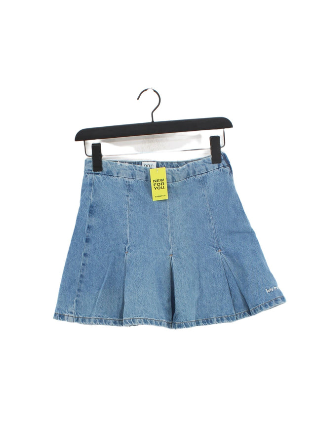BDG Women's Midi Skirt XS Blue 100% Cotton