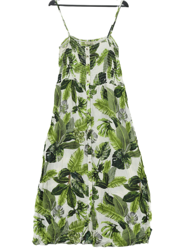 Innocence Women's Maxi Dress UK 14 Green 100% Viscose