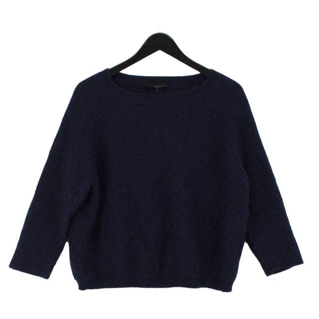 Weekend Max Mara Women's Jumper L Blue 100% Other