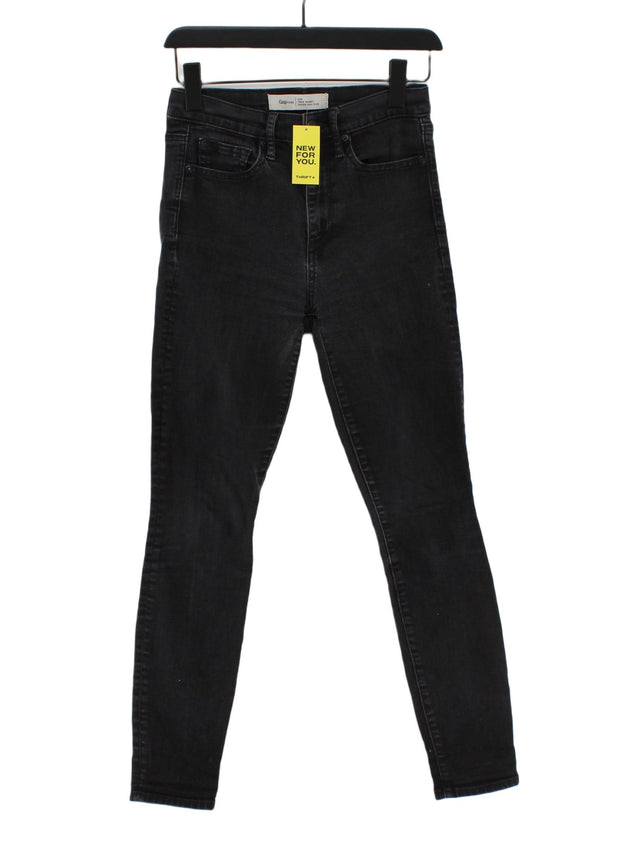 Gap Women's Jeans W 26 in Black Cotton with Polyester