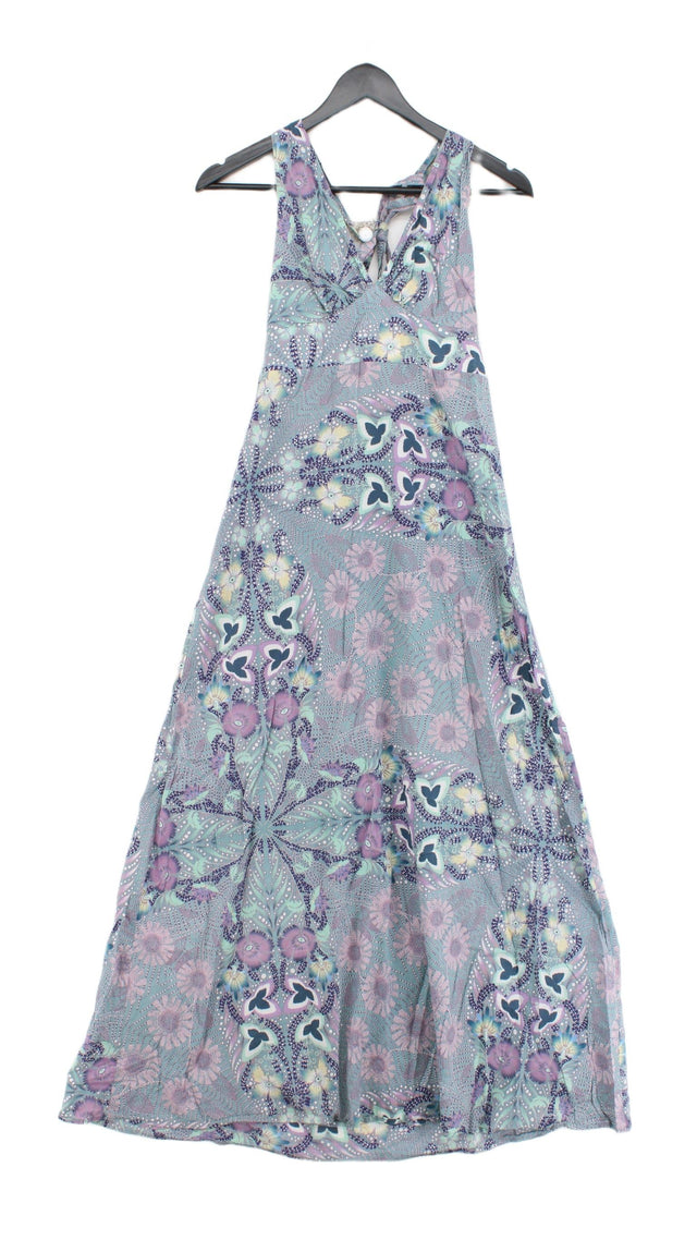 Warehouse Women's Maxi Dress UK 10 Multi 100% Cotton