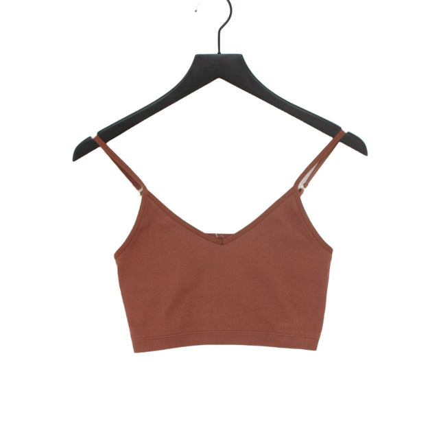 Abercrombie & Fitch Women's Top M Brown 100% Other