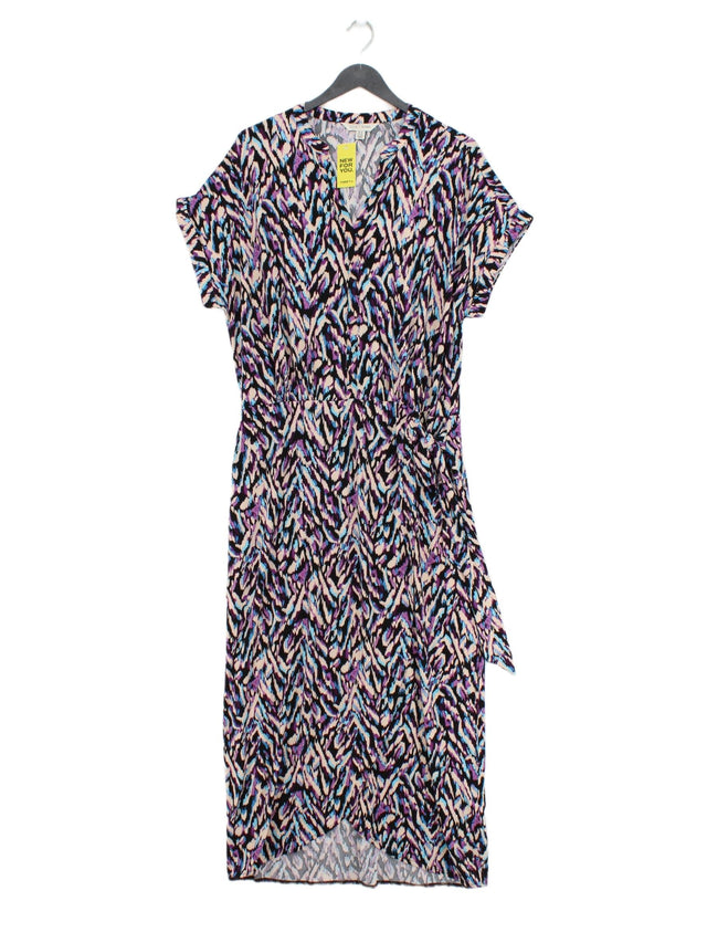 Love&roses Women's Maxi Dress UK 16 Multi Polyester with Elastane, Spandex