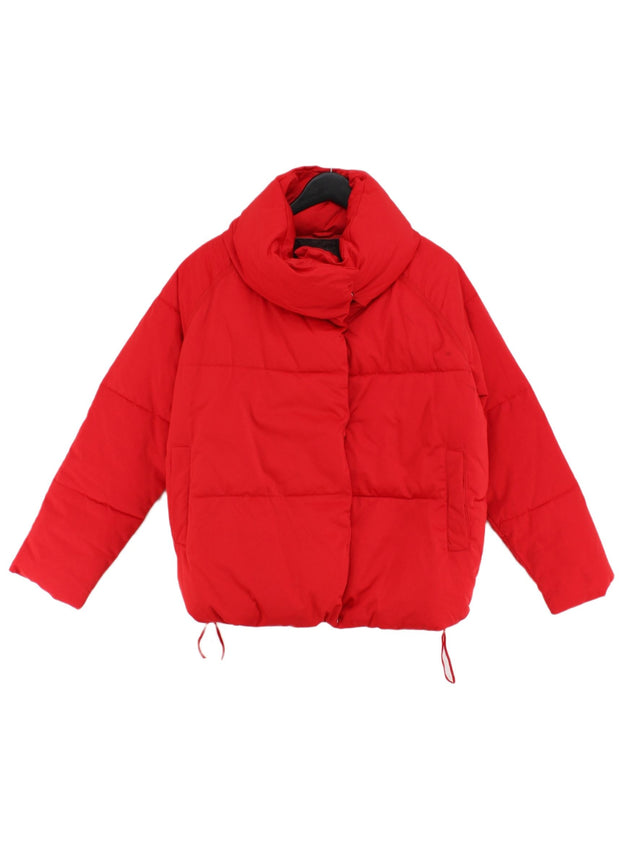 Next Women's Coat UK 16 Red 100% Polyester