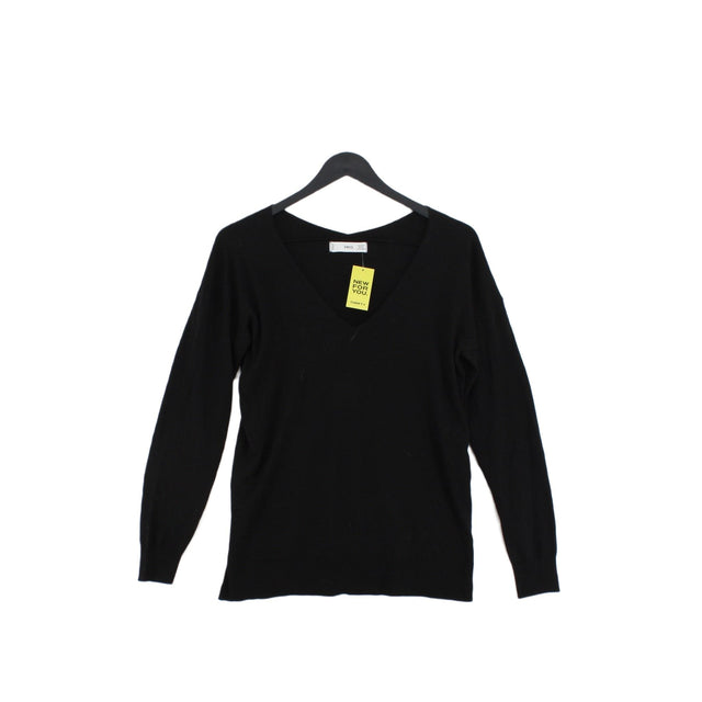 MNG Women's Top S Black 100% Other