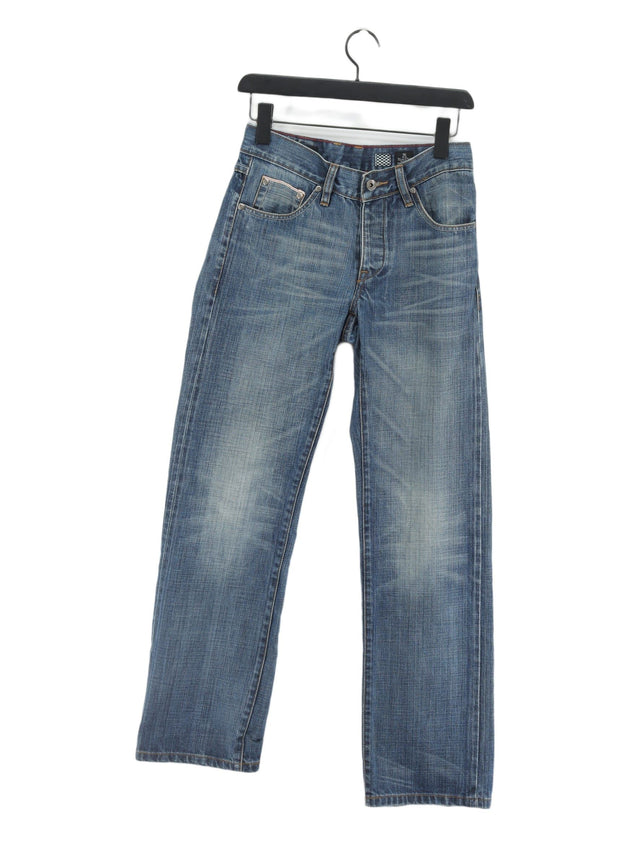 AllSaints Men's Jeans W 28 in Blue 100% Cotton