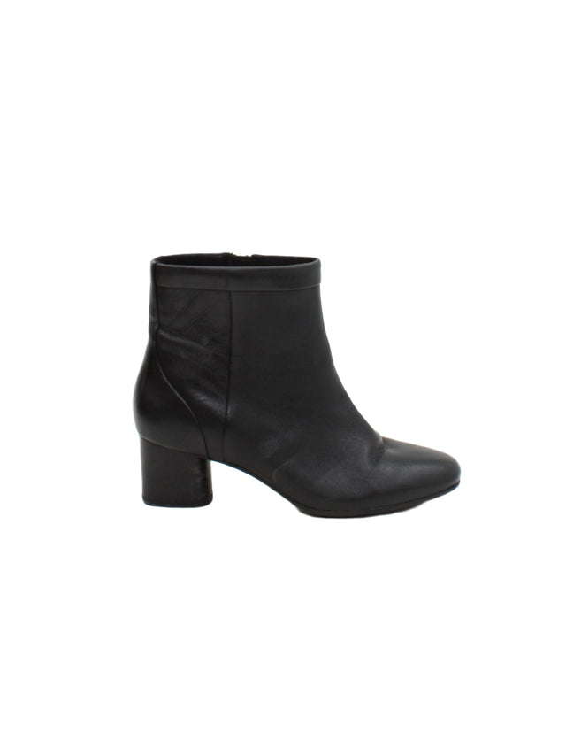 Clarks Women's Boots UK 5.5 Black 100% Other