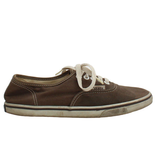 Vans Men's Trainers UK 4 Brown 100% Other