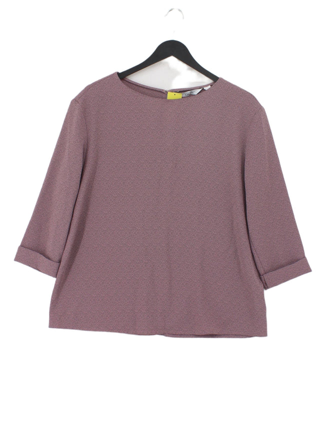 & Other Stories Women's Top UK 10 Pink 100% Polyester