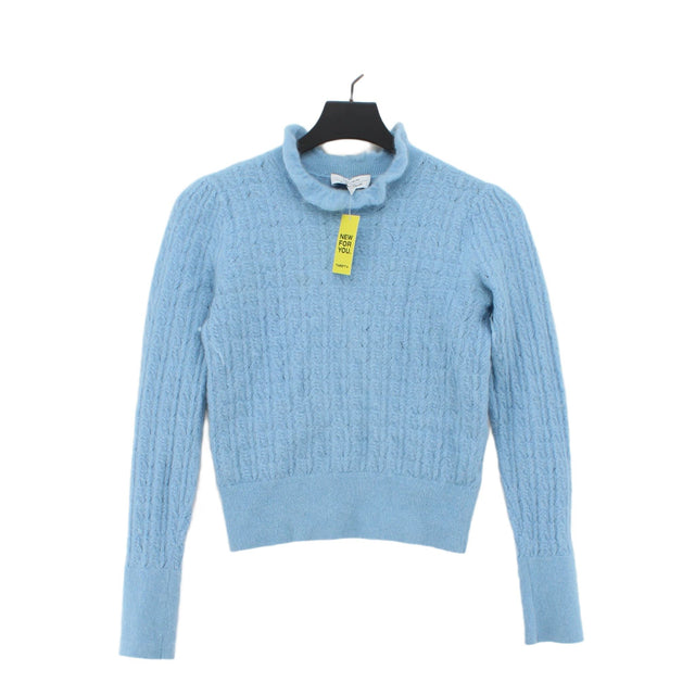 & Other Stories Women's Jumper S Blue Wool with Other
