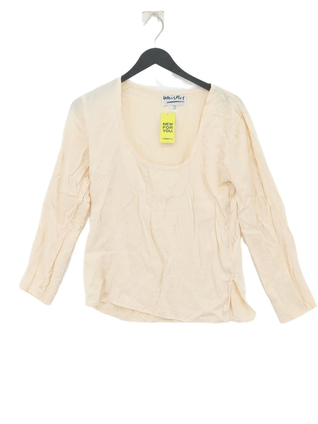 Whistles Women's Top Cream 100% Other