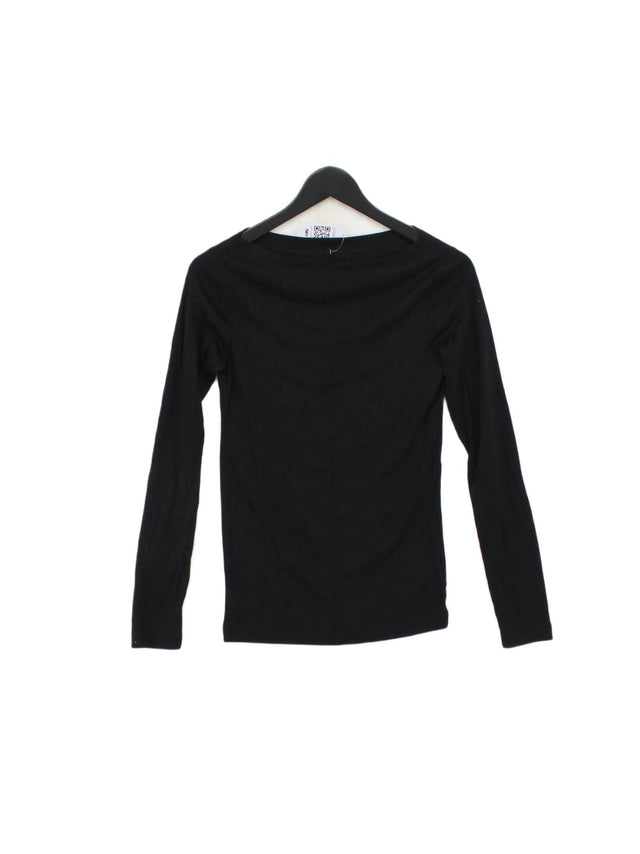 Gap Women's Top S Black Cotton with Other
