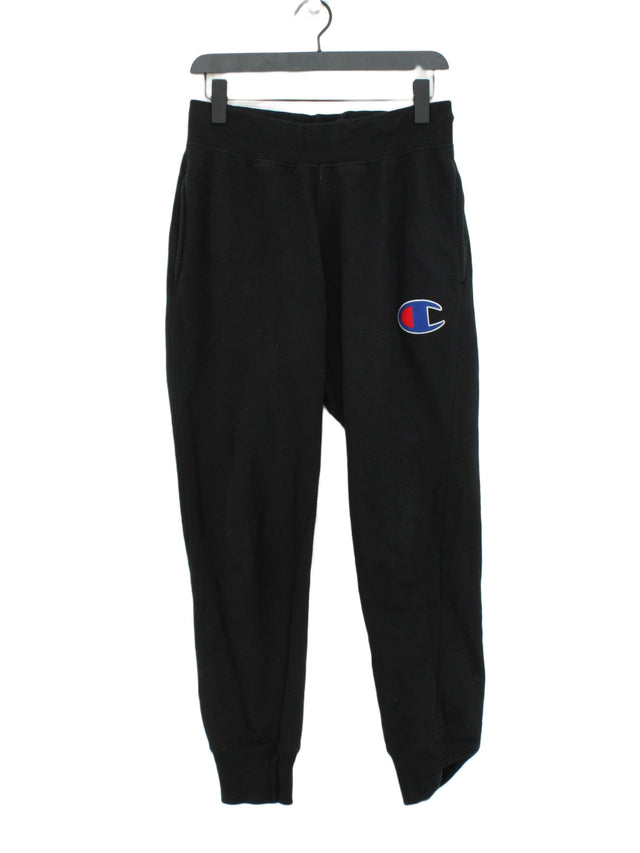 Champion Women's Sports Bottoms M Black Cotton with Polyester