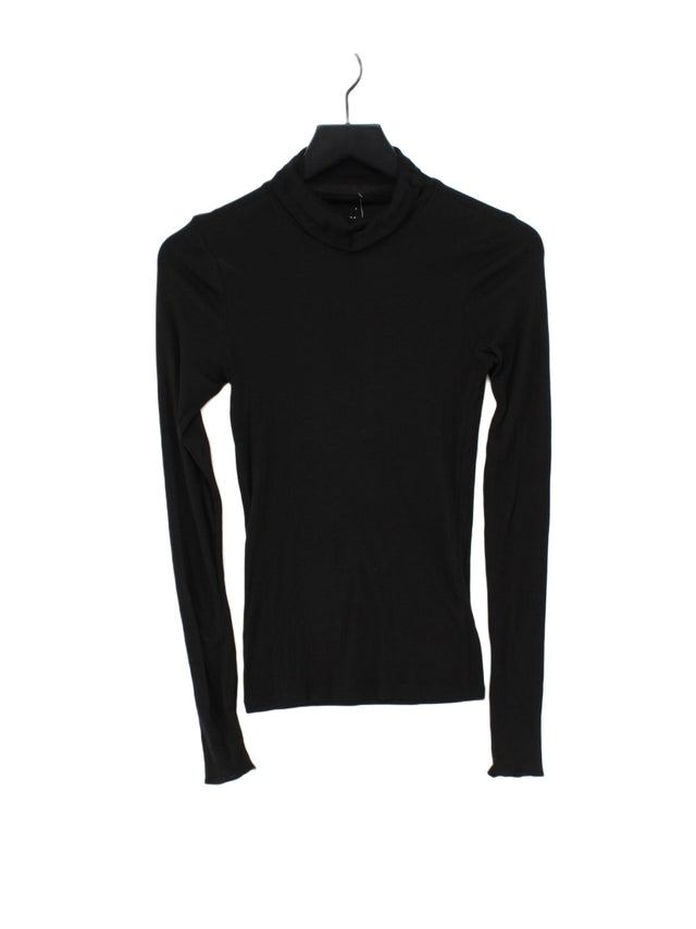 Everlane Women's Top S Black 100% Cotton