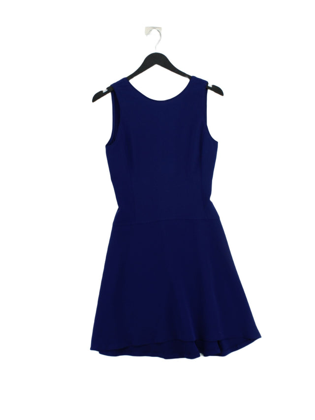 Zara Women's Mini Dress XS Blue 100% Other