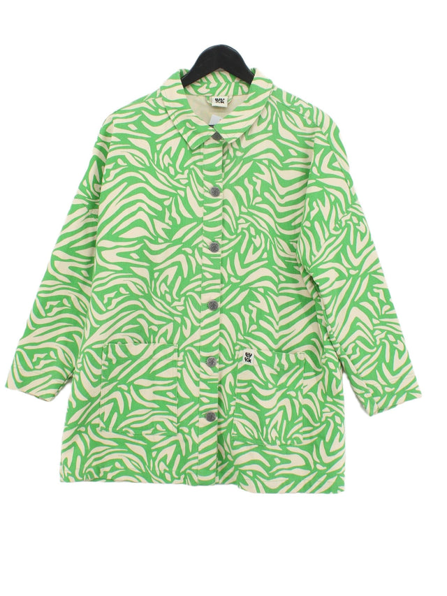 Lucy & Yak Women's Shirt S Green 100% Cotton
