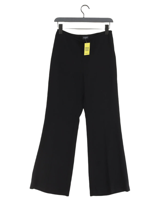 Hobbs Women's Suit Trousers UK 8 Black 100% Polyester