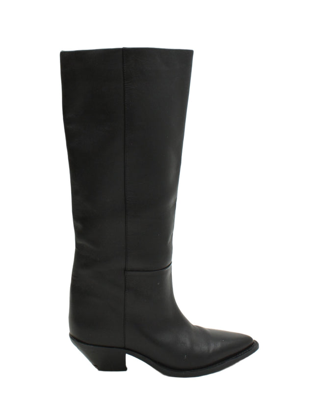 Zara Women's Boots UK 5.5 Black 100% Other