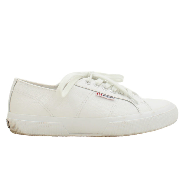 Superga Women's Trainers UK 6 White 100% Other