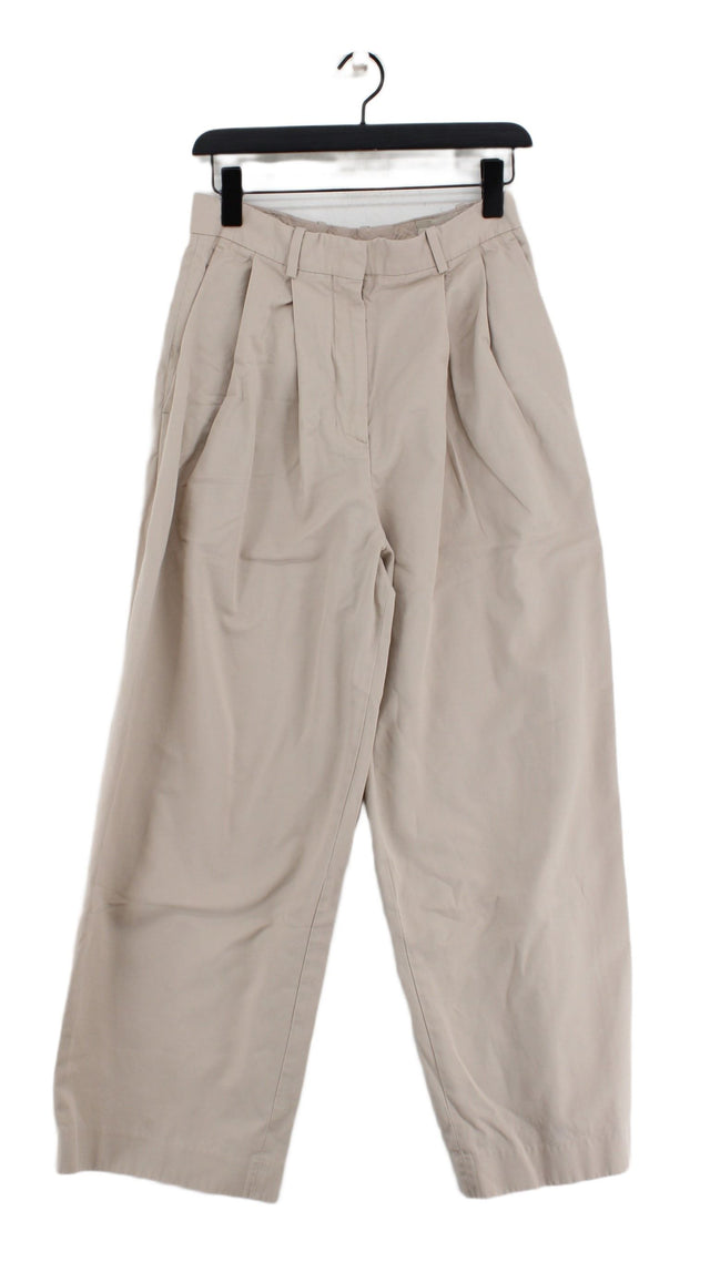COS Women's Suit Trousers UK 8 Tan 100% Other