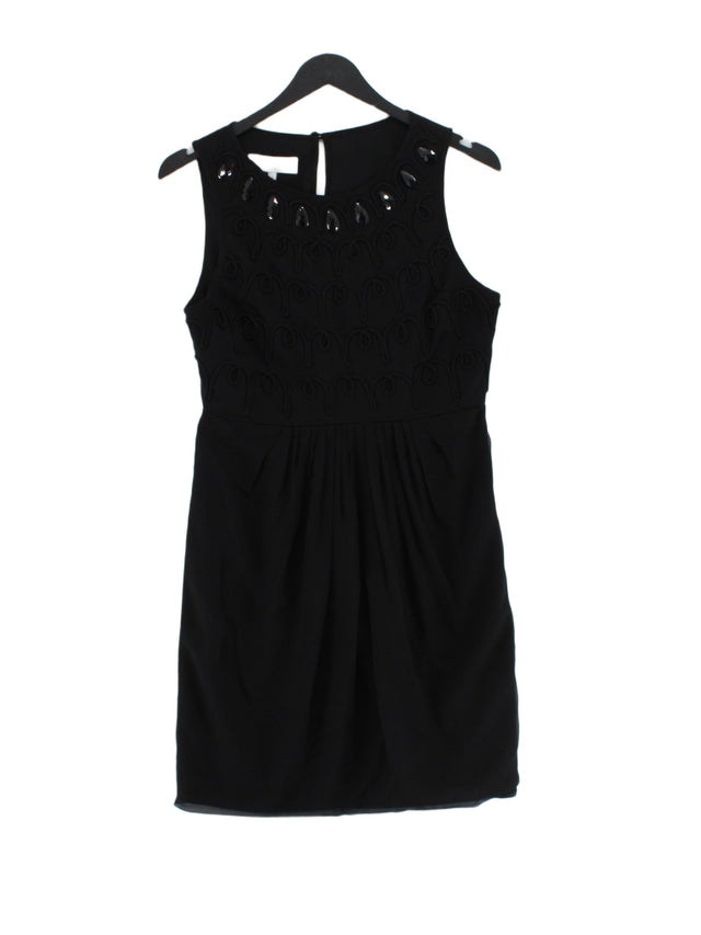 Tibi Women's Midi Dress UK 4 Black 100% Silk