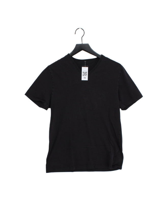 Hugo Boss Women's T-Shirt M Black 100% Cotton