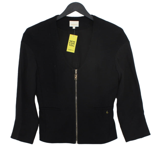 Miss Sixty Women's Blazer S Black Viscose with Elastane, Polyamide