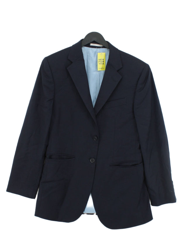 Charles Tyrwhitt Men's Blazer Chest: 34 in Blue 100% Other