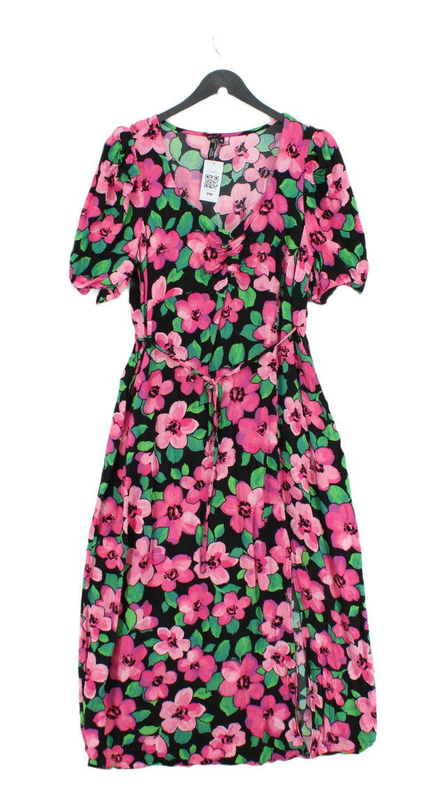Nobody's Child Women's Maxi Dress UK 10 Multi Viscose with Elastane