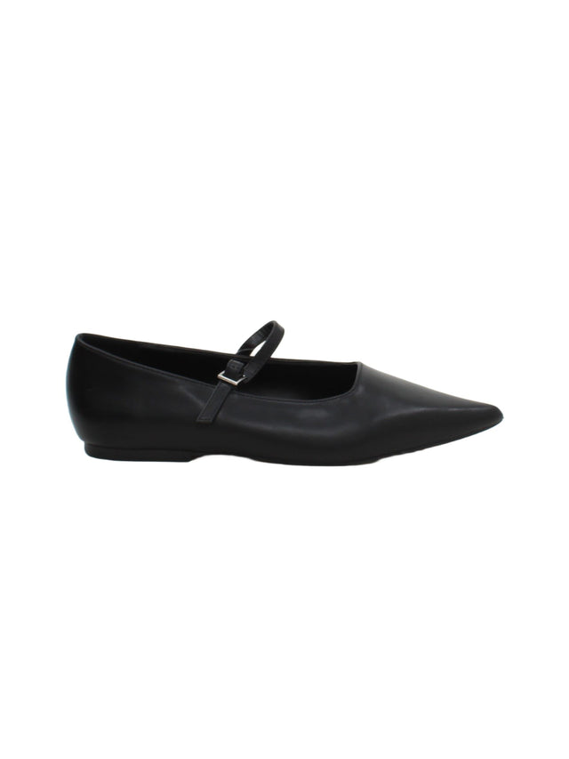 Topshop Women's Flat Shoes UK 3 Black 100% Other
