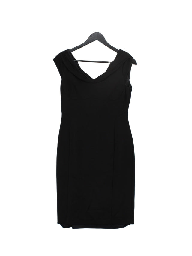 Reiss Women's Midi Dress UK 8 Black