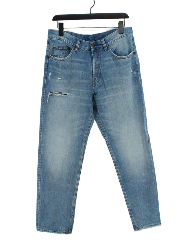 Cheap Monday Women's Jeans W 32 in; L 34 in Blue 100% Cotton