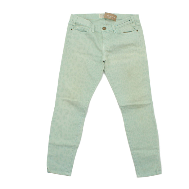 Current/Elliott Women's Jeans W 28 in Green 100% Cotton