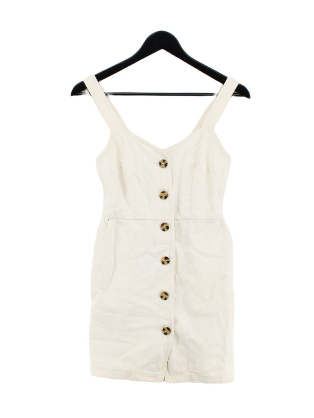 BDG Women's Mini Dress XS Cream 100% Cotton