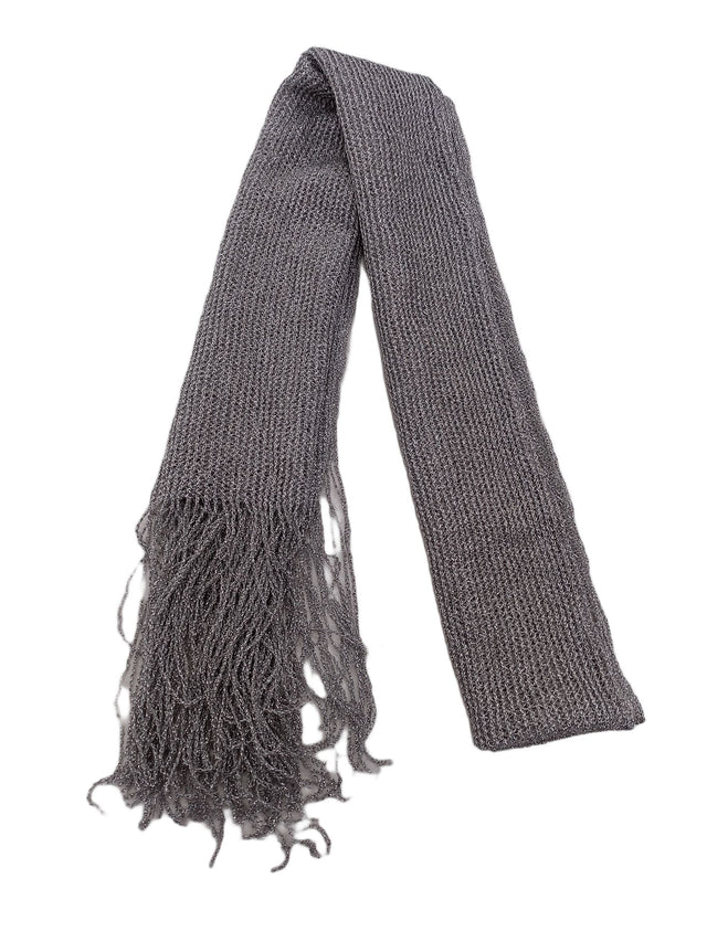 Accessorize Women's Scarf Grey Viscose with Polyamide, Polyester