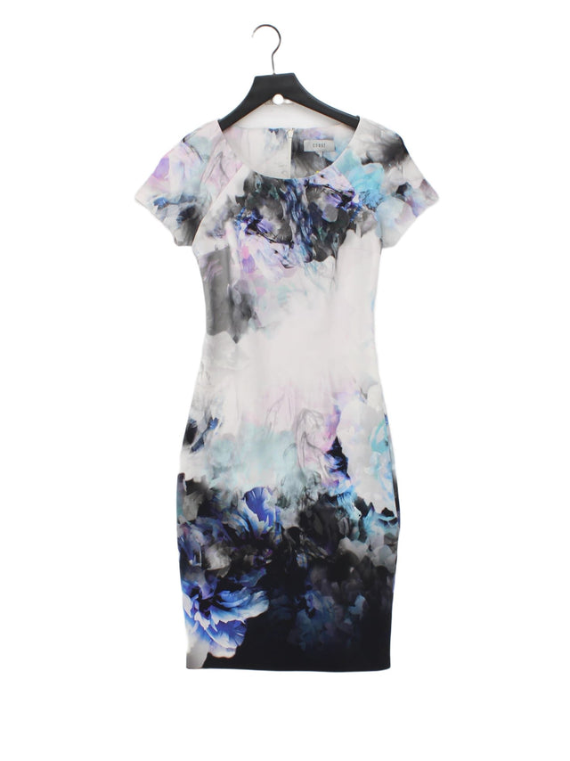Coast Women's Midi Dress UK 8 Multi Polyester with Elastane